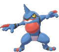 Imagen de Toxicroak macho en Pokémon Espada y Pokémon Escudo
