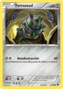 Carta de Ferroseed
