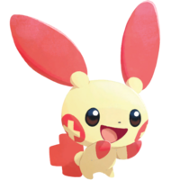 Plusle en Pokémon Café ReMix.