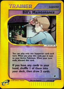 Versión de la carta en Expedition Base Set