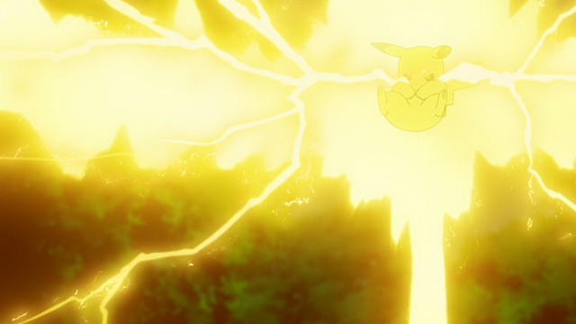 Archivo:EP1236 Pikachu usando rayo.png - WikiDex, la enciclopedia Pokémon