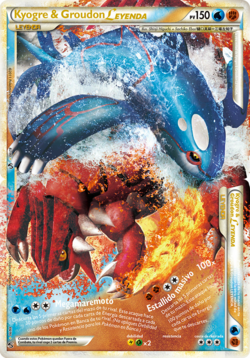 Kyogre & Groudon LEYENDA (Intrépidos TCG) - WikiDex, la