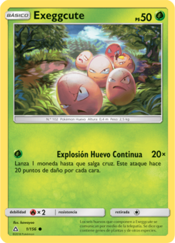 Carta de Exeggcute