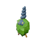 Imagen de Burmy planta variocolor en Leyendas Pokémon: Arceus