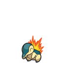 Icono de Cyndaquil en Pokémon Escarlata y Púrpura