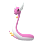 Imagen de Dragonair variocolor en Pokémon Diamante Brillante y Pokémon Perla Reluciente