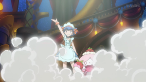 Slurpuff de Miette usando esporagodón.