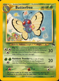 Carta de Butterfree