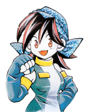 Artwork de Mint en Pokémon Card GB2: GR-dan Sanjō!