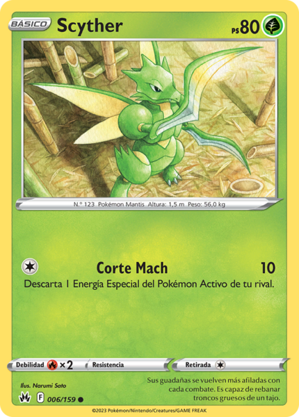 Archivo:Scyther (Cenit Supremo TCG).png
