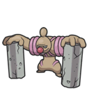 Icono de Conkeldurr en Pokémon Escarlata y Púrpura