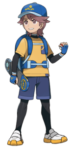 Protagonista masculino de Pokémon Ola/Oleaje.