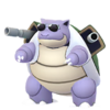 Blastoise con gafas de sol