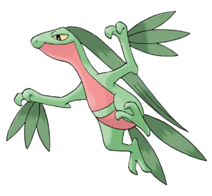 Ilustración de Grovyle