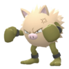 Imagen de Primeape variocolor en Pokémon Diamante Brillante y Pokémon Perla Reluciente