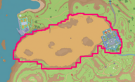 Localización de la desierto Rostiz en Paldea