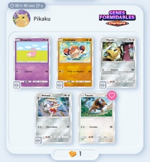 Símbolos de cartas y de corazón en varias cartas