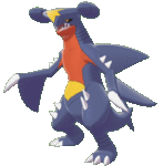 Imagen de Garchomp hembra en Pokémon Espada y Pokémon Escudo