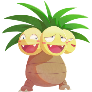 Exeggutor en Pokémon Café ReMix.