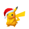 Pikachu con sombrero festivo