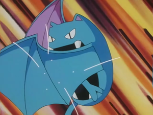 Golbat usando ataque ala.