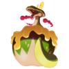 Imagen de Appletun Gigamax variocolor en Pokémon HOME