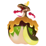 Imagen de Flapple Gigamax variocolor en Pokémon HOME