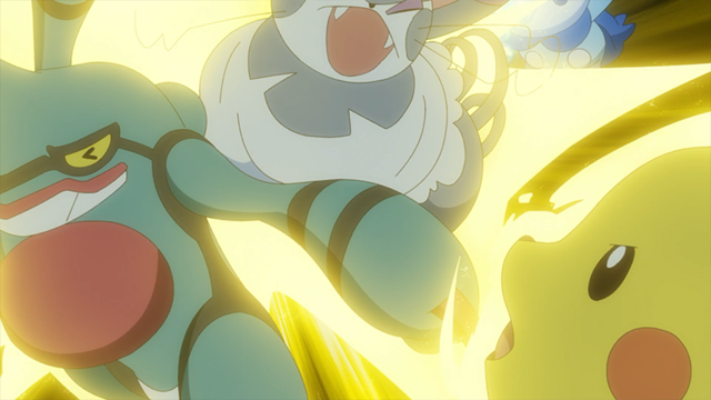 Archivo:EP1164 Pikachu usando rayo.png - WikiDex, la enciclopedia Pokémon