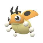 Imagen de Ledyba variocolor macho en Pokémon Diamante Brillante y Pokémon Perla Reluciente