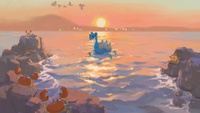 Staryu en la pintura Tenue canción del atardecer de P'atelier by Pokémon Center