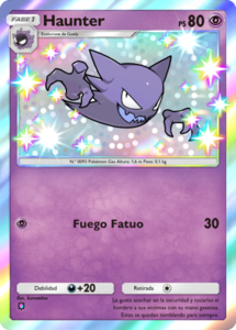 Versión de la carta en Guardianes Celestiales