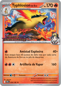 Typhlosion de Eco (Rivales Predestinados TCG)