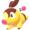 Icono de Tepig variocolor en Leyendas Pokémon: Z-A