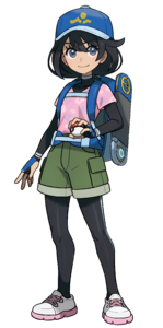 Protagonista femenina de Pokémon Ola/Oleaje.
