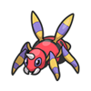 Icono de Ariados en Pokémon HOME (v. 3.0.0)