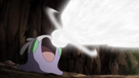 Goomy usando venganza.