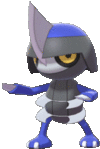 Imagen de Pawniard variocolor en Pokémon Espada y Pokémon Escudo