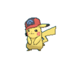 Pikachu con gorra