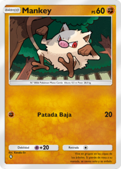 Carta de Mankey