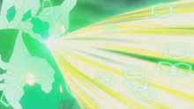 Zygarde variocolor de Gibeon usando núcleo castigo.