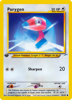 Carta de Porygon