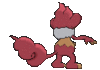 Imagen posterior de Simisear variocolor en Pokémon X, Pokémon Y, Pokémon Rubí Omega, Pokémon Zafiro Alfa, Pokémon Sol, Pokémon Luna, Pokémon Ultrasol y Pokémon Ultraluna