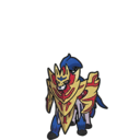 Icono de Zamazenta escudo supremo en Pokémon Escarlata y Púrpura