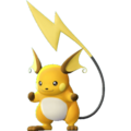 Imagen de Raichu macho en Pokémon: Let's Go, Pikachu! y Pokémon: Let's Go, Eevee!