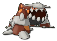 Heatran en Pokémon Ranger: Trazos de luz.