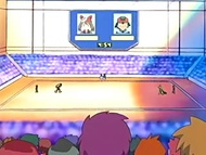 Escenario del Concurso Pokémon de Terracota.