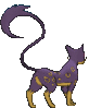Imagen posterior de Liepard en Pokémon X, Pokémon Y, Pokémon Rubí Omega, Pokémon Zafiro Alfa, Pokémon Sol, Pokémon Luna, Pokémon Ultrasol y Pokémon Ultraluna