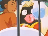 Jynx usando nieve polvo.