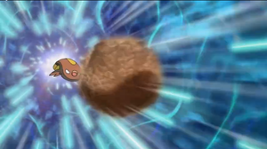 Stunfisk de Cilan/Millo usando Bomba de Lodo/Bomba Fango.