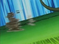 Farfetch’d de Keita usando agilidad.